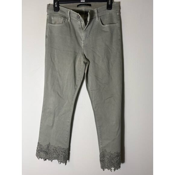 J Brand Mint Green Selena Denim Sz 30 - Picture 1 of 2